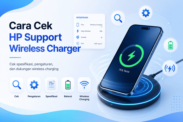 Cara Cek Hp Support Wireless Charger