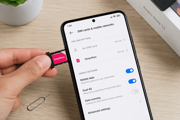 Cara Mengaktifkan Kartu Smartfren Di Hp Xiaomi